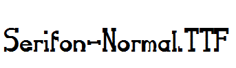Serifon-Normal.ttf