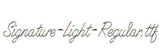 Signature-Light-Regular.ttf