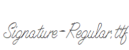Signature-Regular.ttf