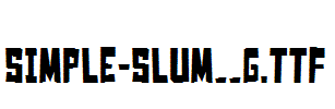 Simple-Slum__G.ttf