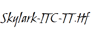 Skylark-ITC-TT.ttf