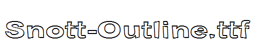 Snott-Outline.ttf