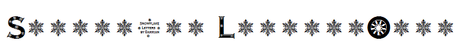 Snowflake-Letters.ttf