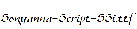 Sonyanna-Script-SSi.ttf