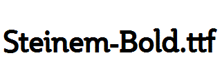 Steinem-Bold.ttf