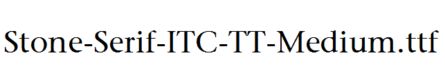 Stone-Serif-ITC-TT-Medium.ttf