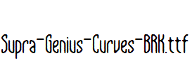 Supra-Genius-Curves-BRK.ttf
