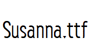 Susanna.ttf