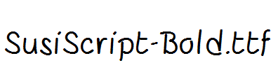 SusiScript-Bold.ttf
