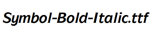 Symbol-Bold-Italic.ttf