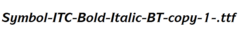 Symbol-ITC-Bold-Italic-BT-copy-1-.ttf
