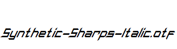 Synthetic-Sharps-Italic.otf