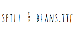 spill-_-beans.ttf
