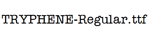 TRYPHENE-Regular.ttf