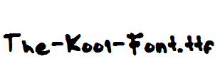 The-Kool-Font.ttf