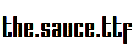 The-Sauce.ttf