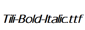 Tili-Bold-Italic.ttf