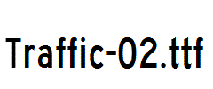 Traffic-02.ttf