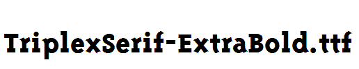 TriplexSerif-ExtraBold.ttf
