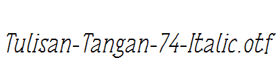 Tulisan-Tangan-74-Italic.otf
