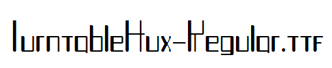 TurntableAux-Regular.ttf