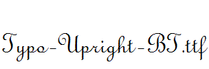Typo-Upright-BT.ttf