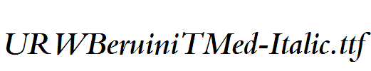 URWBeruiniTMed-Italic.ttf