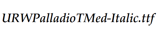 URWPalladioTMed-Italic.ttf