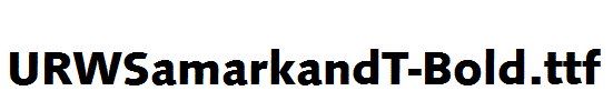 URWSamarkandT-Bold.ttf