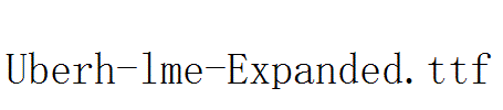 Uberh-lme-Expanded.ttf