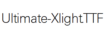 Ultimate-Xlight.ttf