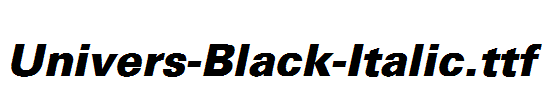 Univers-Black-Italic.ttf