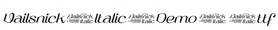Vailsnick-Italic-Demo-.ttf