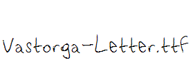Vastorga-Letter.ttf
