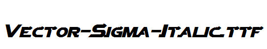 Vector-Sigma-Italic.ttf