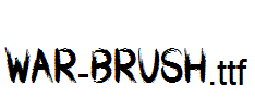 WAR-BRUSH.ttf