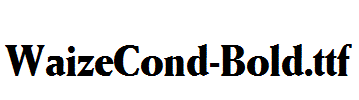 WaizeCond-Bold.ttf