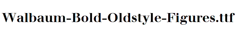 Walbaum-Bold-Oldstyle-Figures.ttf
