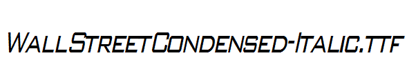 WallStreetCondensed-Italic.ttf