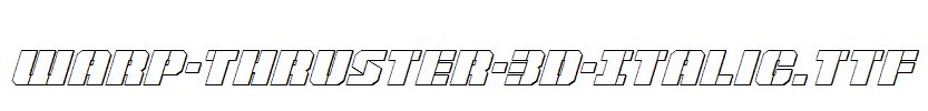 Warp-Thruster-3D-Italic.ttf