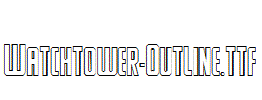 Watchtower-Outline.ttf
