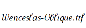 Wenceslas-Oblique.ttf