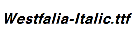 Westfalia-Italic.ttf