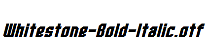 Whitestone-Bold-Italic.otf