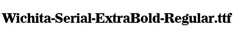 Wichita-Serial-ExtraBold-Regular.ttf