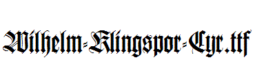 Wilhelm-Klingspor-Cyr.ttf