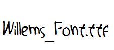 Willems_Font.ttf