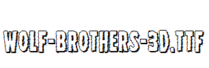 Wolf-Brothers-3D.ttf