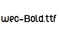 wec-Bold.ttf