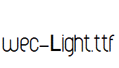 wec-Light.ttf